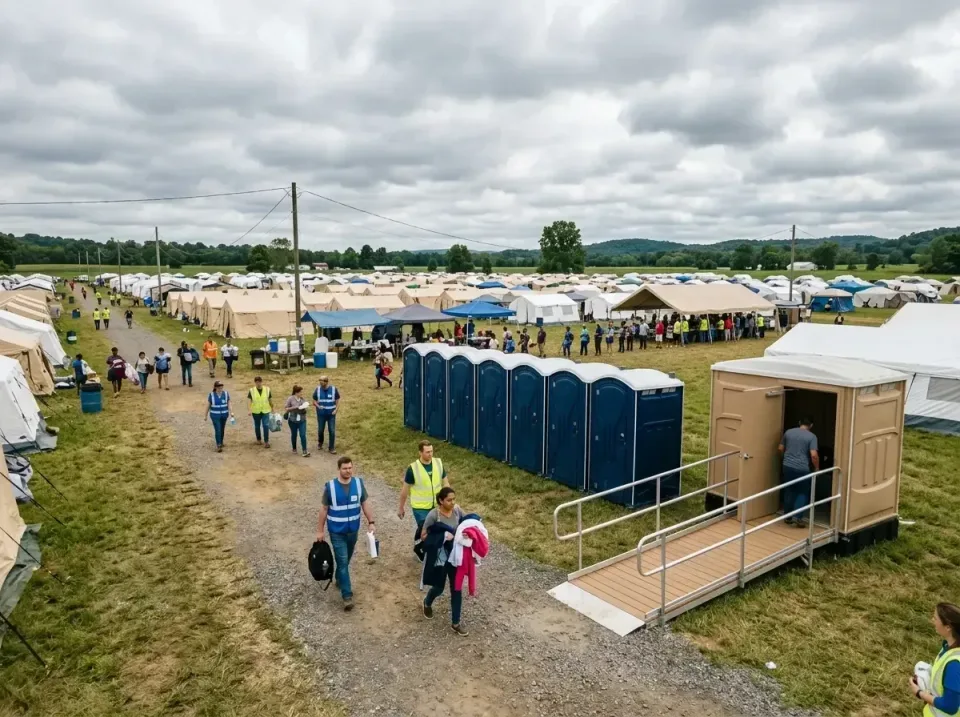 disaster-relief-camp-restrooms-010 — frequently asked questions, Dumpster & Portable Bathrooms Rental in Urbana, OH
